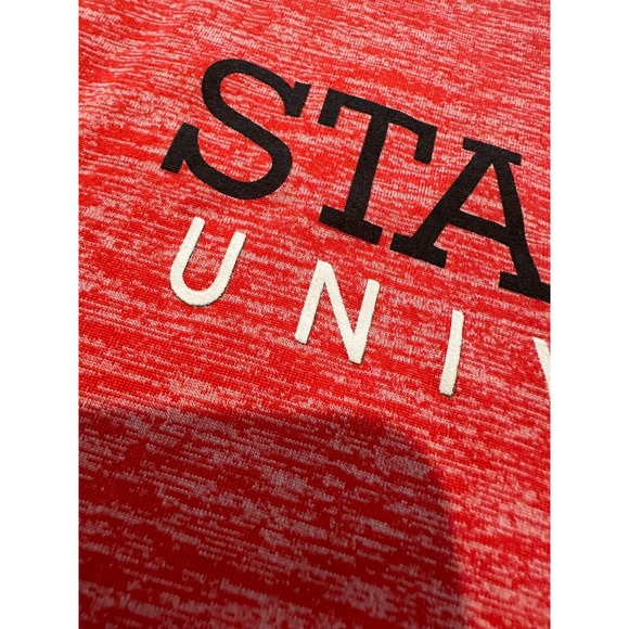 Under Armour Stanford University T-Shirt Women's Small Red Heather Activewear - Picture 9 of 9